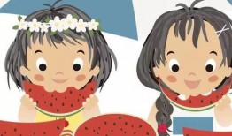 女孩吃瓜卡通头像,女孩吃瓜卡通头像的趣味解读