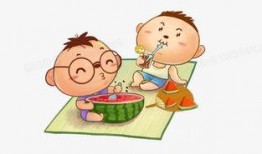 夏天自律吃瓜图片,吃瓜也养生——自律吃瓜新风尚