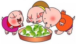 小猪吃瓜摆件图片,萌趣盎然，家居生活新宠